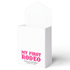 My First Rodeo Pink Cowgirl Birthday