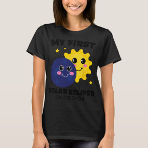 My First Solar Eclipse Toddler Boys Girls 2024 Sol T-Shirt