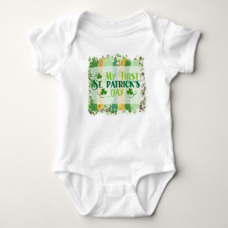 My First St. Patricks Day Baby Bodysuit