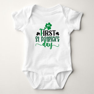 My First St Patrick's Day Baby Bodysuit