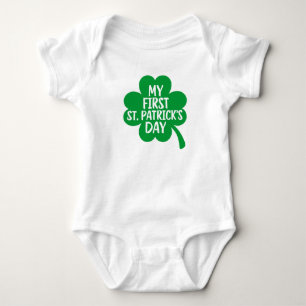 My first St Patrick's Day Baby Bodysuit