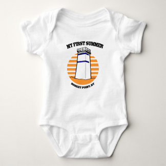 My First Summer Breezy Point, New York Baby Bodysuit