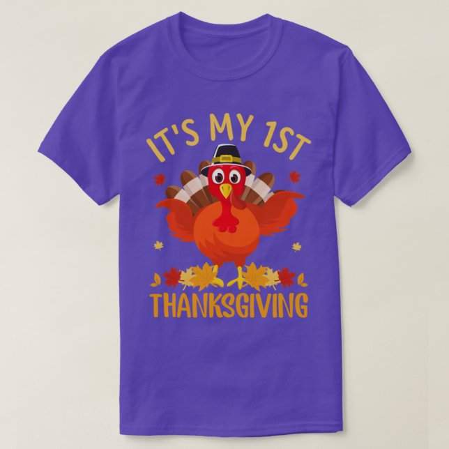 My First Thanksgiving2 T-Shirt (Design Front)