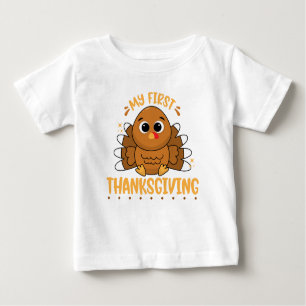 My First Thanksgiving Baby T-Shirt