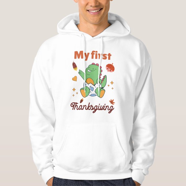 My first Thanksgiving Hoodie (Front)