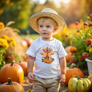 My first Thanksgiving Turkey Day! Baby T-Shirt