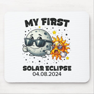 My First Total Solar Eclipse April 8 2024 Toddler Mouse Pad