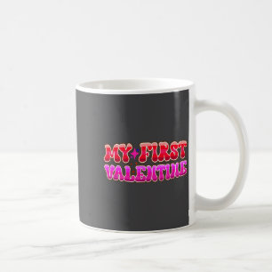 My First Valentine Heart Stars Fun Celebration Coffee Mug