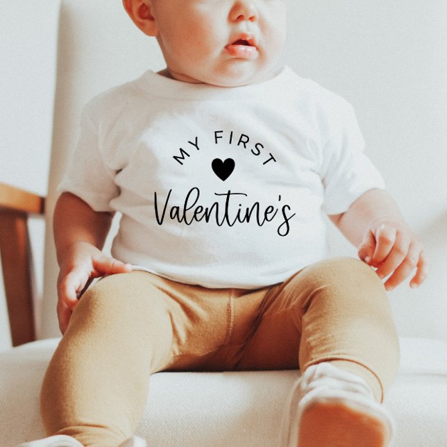 My First Valentine's Baby Tshirt (Creator Uploaded)