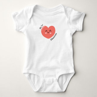 My First Valentine's Day 2026 Baby Bodysuit