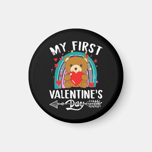 my first valentine's day magnet (Front)