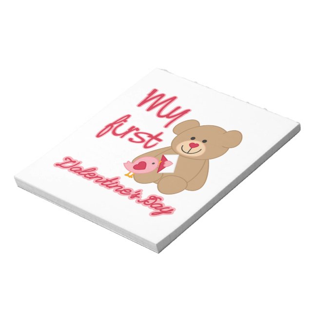 My First Valentine's Day Notepad (Rotated)