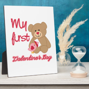 My First Valentine's Day Plaque