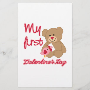 My First Valentine's Day Stationery