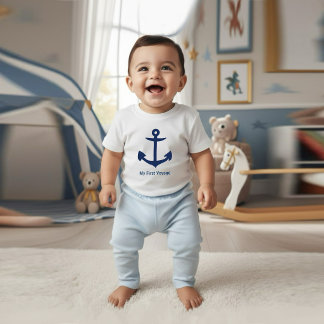 My First Voyage Baby Bodysuit