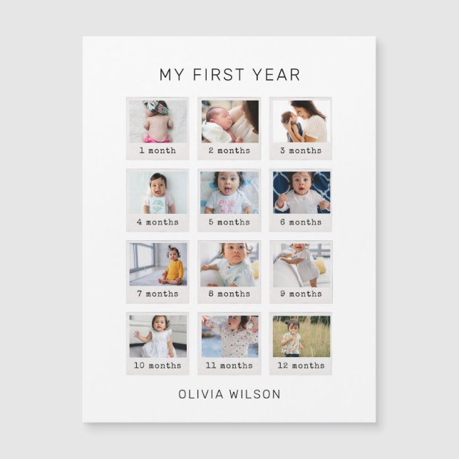 My First Year (Front)