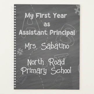My first year as assistant principal personalised planner