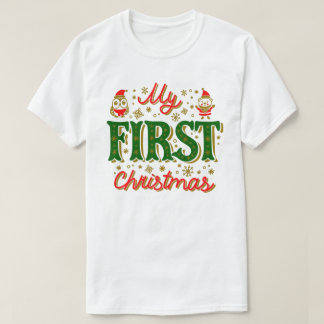 My FIRTST  Christmas t-shirts
