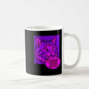 My flabbers have been gasted funny pop art cat mem coffee mug
