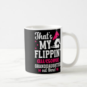 My Flippin' Granddaughter Cheer Grandma Cheerleade Coffee Mug