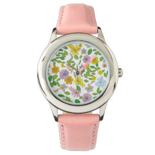 My Flower Design Watch