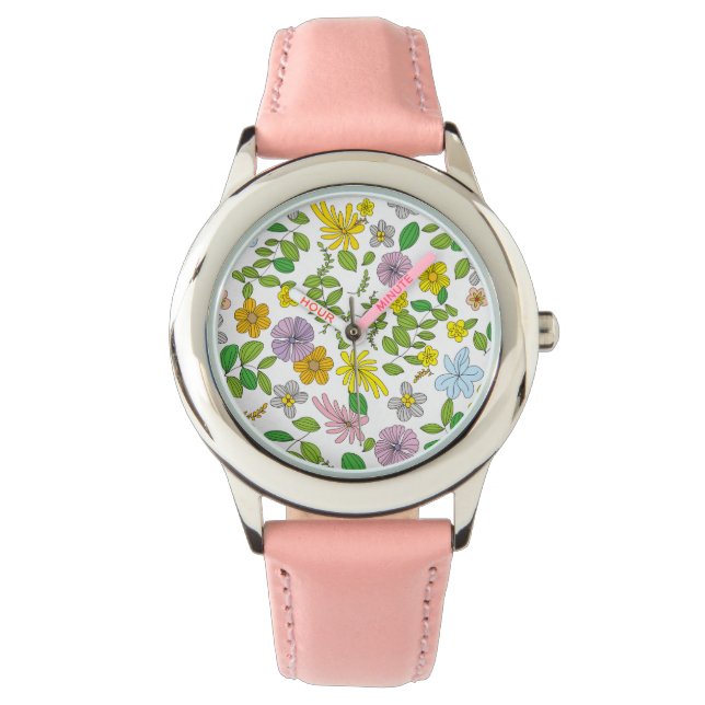 My Flower Design Watch (Front)