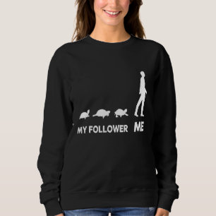 My Follower And Me Turtle Cute Critter Sweatshirt