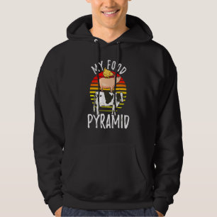 My Food Pyramid Meat Eater Carnivore Diet Food Nut Hoodie