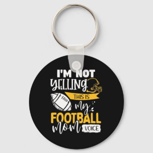 My Football Mum Voice Key Ring