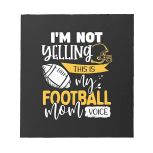 My Football Mum Voice Notepad