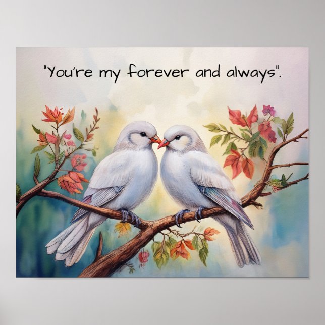 My forever and always poster (Front)