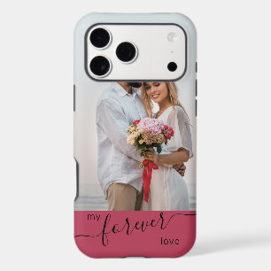 My Forever Love Romantic Pink Wedding Photo
