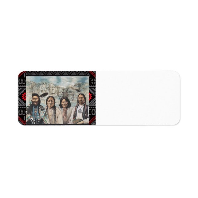 My Founding Fathers Return Address Label (Front)