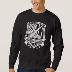 My Freedom Passport Medical Freedom Pro Choice Sweatshirt