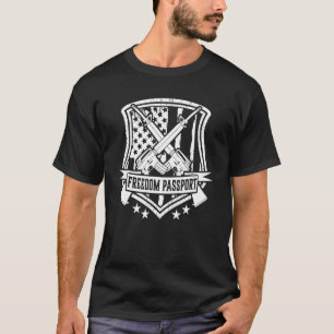 My Freedom Passport Medical Freedom Pro Choice T-Shirt