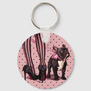 My French Bulldog Key Ring