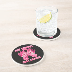 My Friend Beat Cancer Coaster