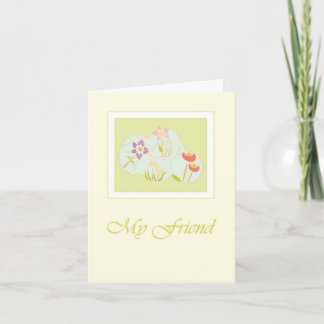 My friend card