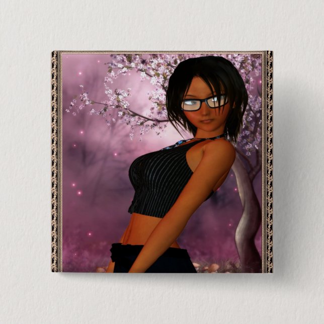 My Friend Emily # 2 15 Cm Square Badge (Front)