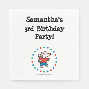 My Friend Maisy Birthday Napkin