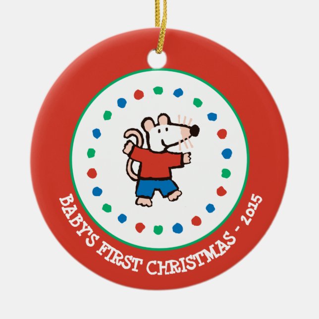 My Friend Maisy Ceramic Tree Decoration (Front)