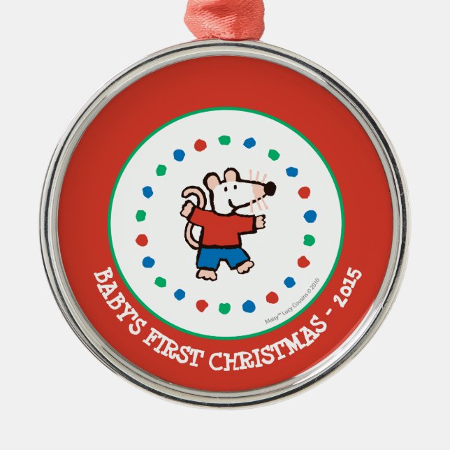 My Friend Maisy Metal Tree Decoration (Front)
