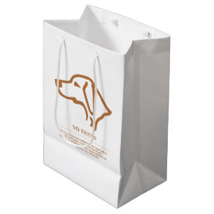 My friend medium gift bag