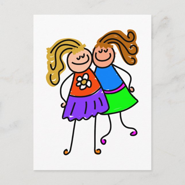 My Friend Postcard (Front)