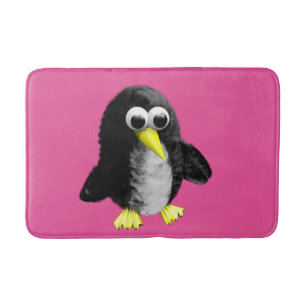 My friend the penguin bath mat