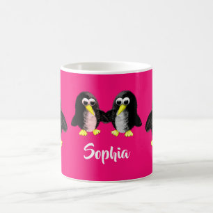 My friend the penguin ,Personalised  for kids Coffee Mug