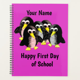 My friend the penguin ,Personalised for kids Planner