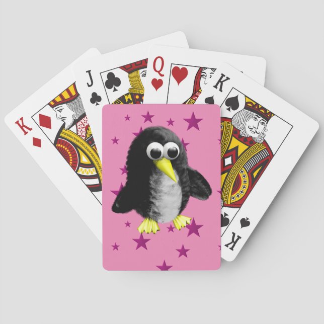 My friend the penguin playing cards (Back)