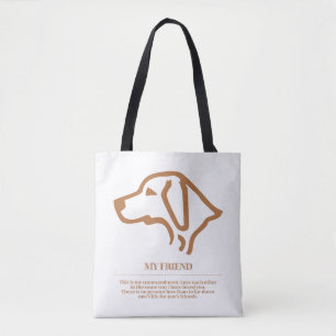 My friend tote bag