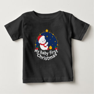 My Frist Christmas Baby T-Shirt